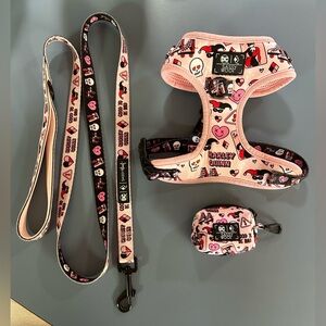Sassy Woofy Harley Quinn Harness set